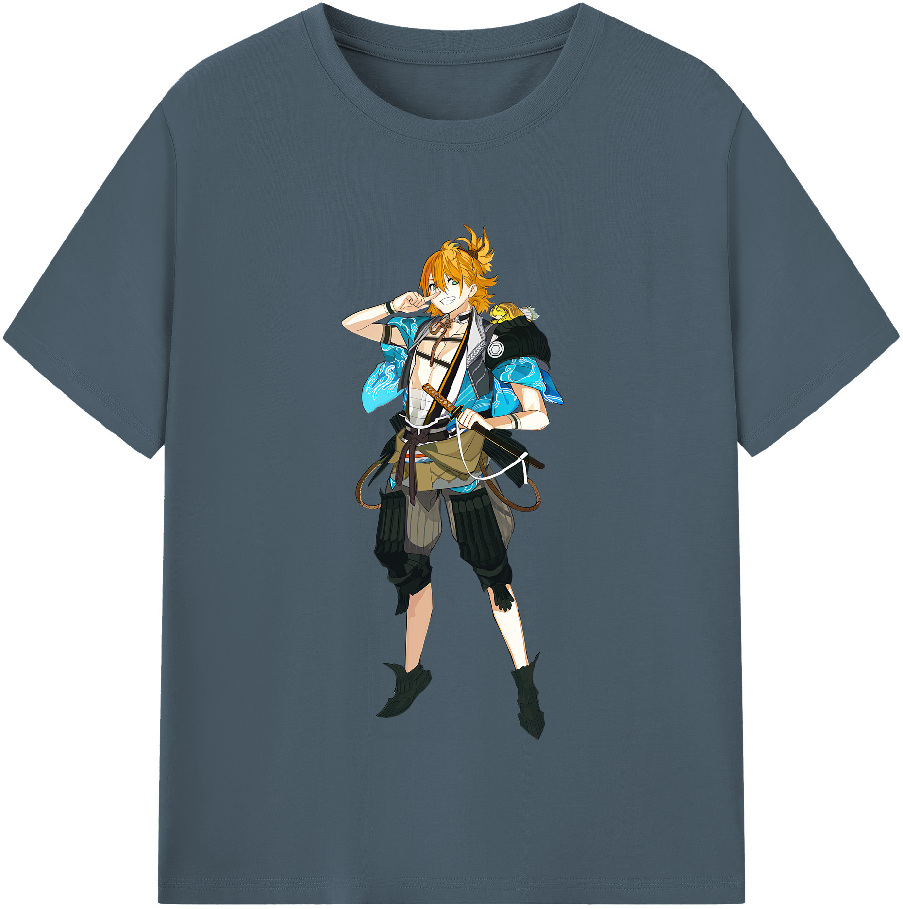 （画像用） 刀剣乱舞 Touken Ranbu 綿100％半袖Tシャツ（フロントプリント）
